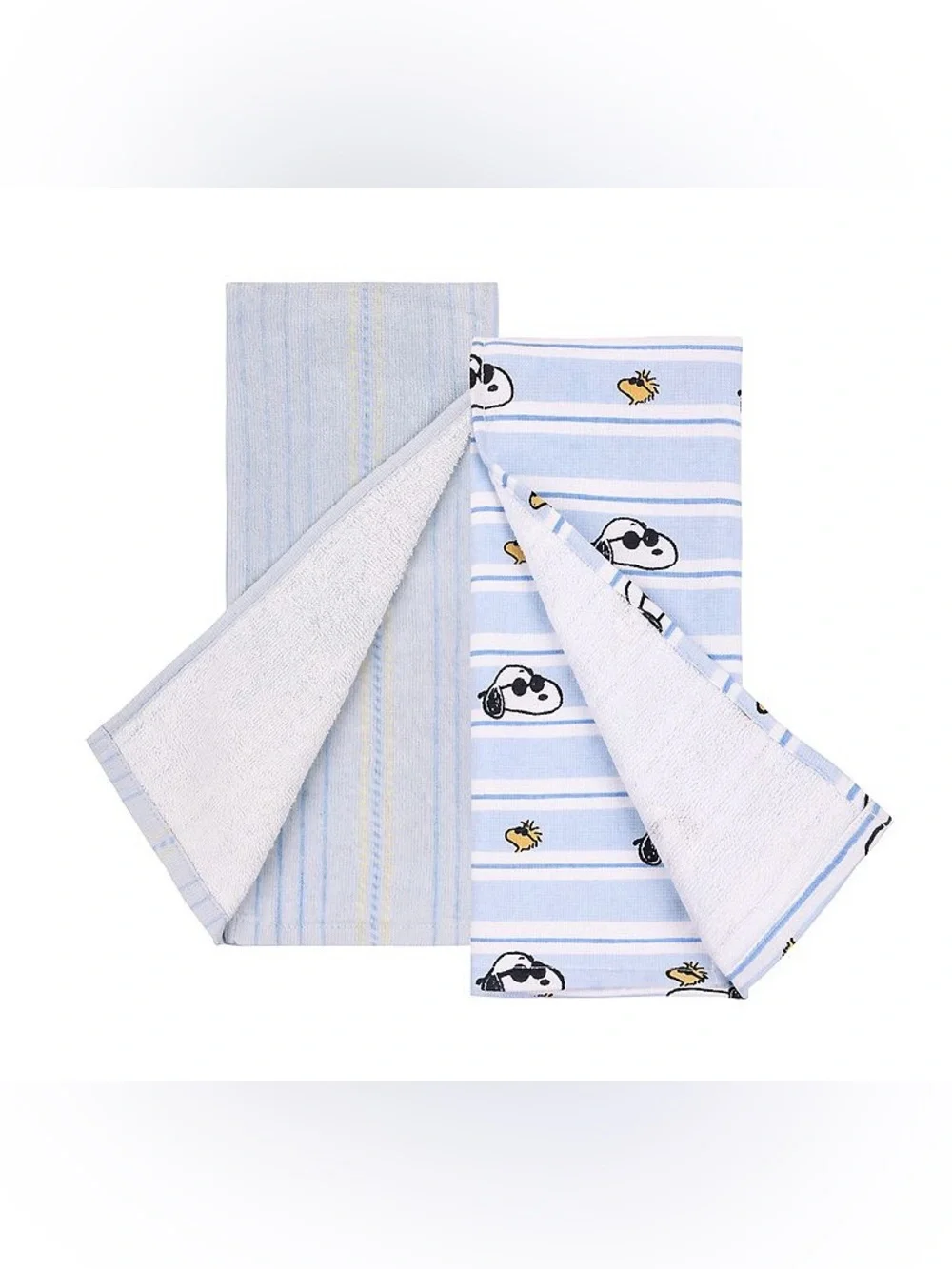 Peanuts Snoopy Cotton Kitchen Towels -2 Pack~Gift Set Brand New